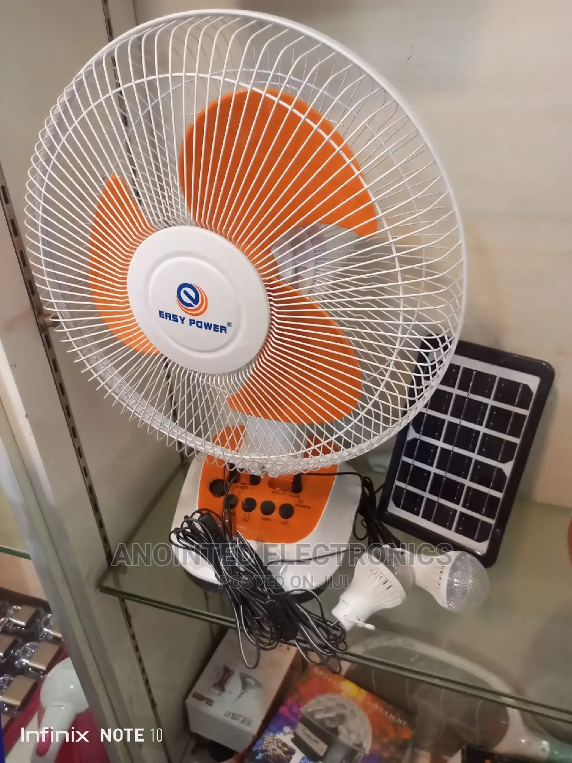 Rechargeable Table Fan
