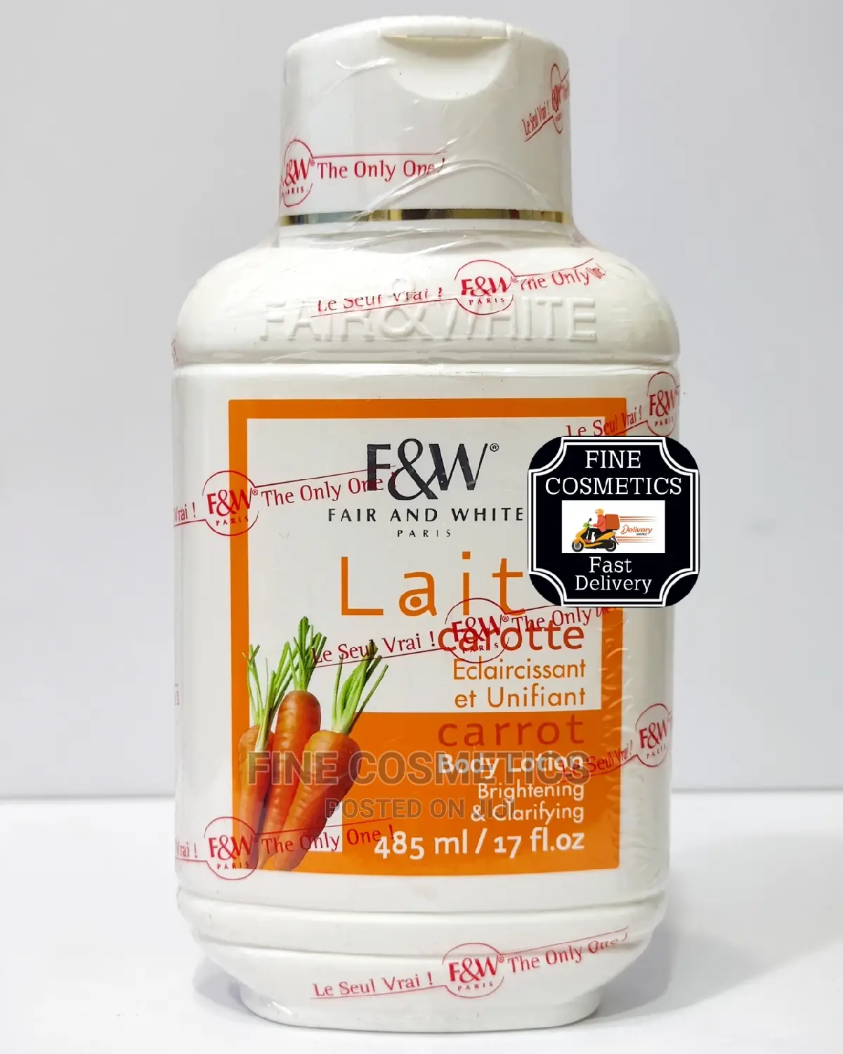 Fair and White Original Carrot Moisturizing Lotion 500ml