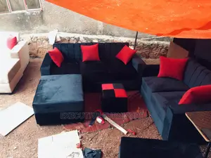 6 Seater L Sofa