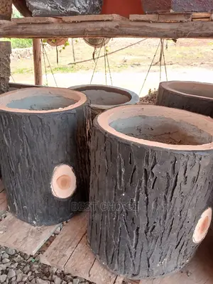 Stylish Concrete Planters.