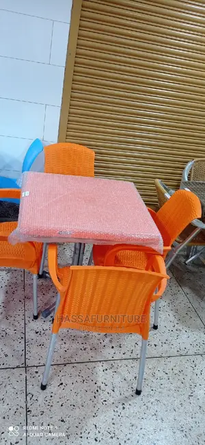 Plastic Restaurant Set 4seaters