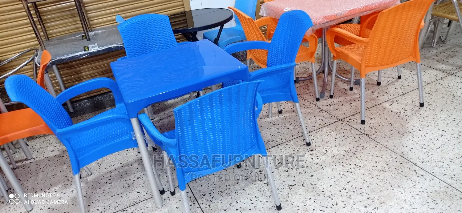 Plastic Restaurant Set 4seaters