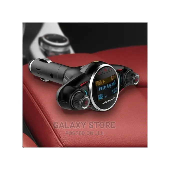Smart Car Bluetooth Charger-"FM"Mp3" Player-Hands-Free Call