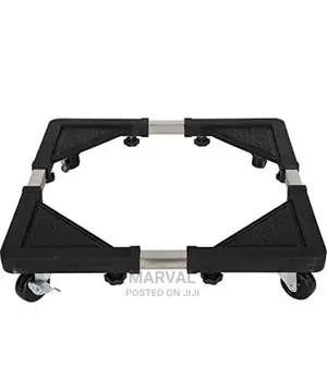 Movable Refrigerator and Washing Machine Stand