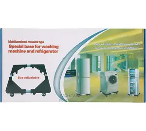 Movable Refrigerator and Washing Machine Stand