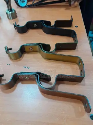 Metallic Curtain Rod Holders (Price for a Pair)