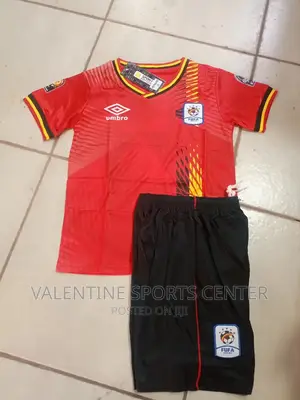 Uganda Crane Original Material Jersey for Kids