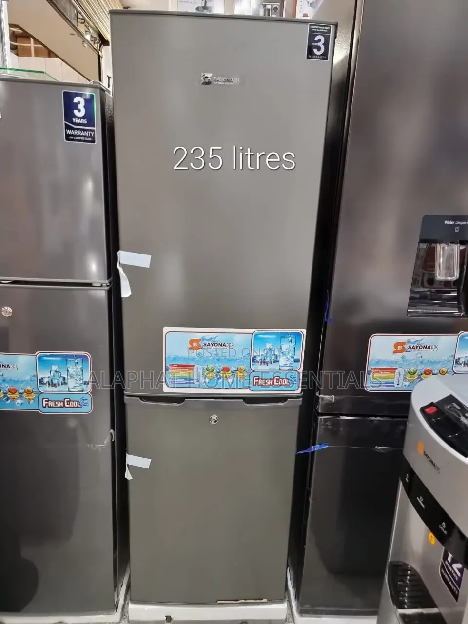Sayona 235litres Refrigerator