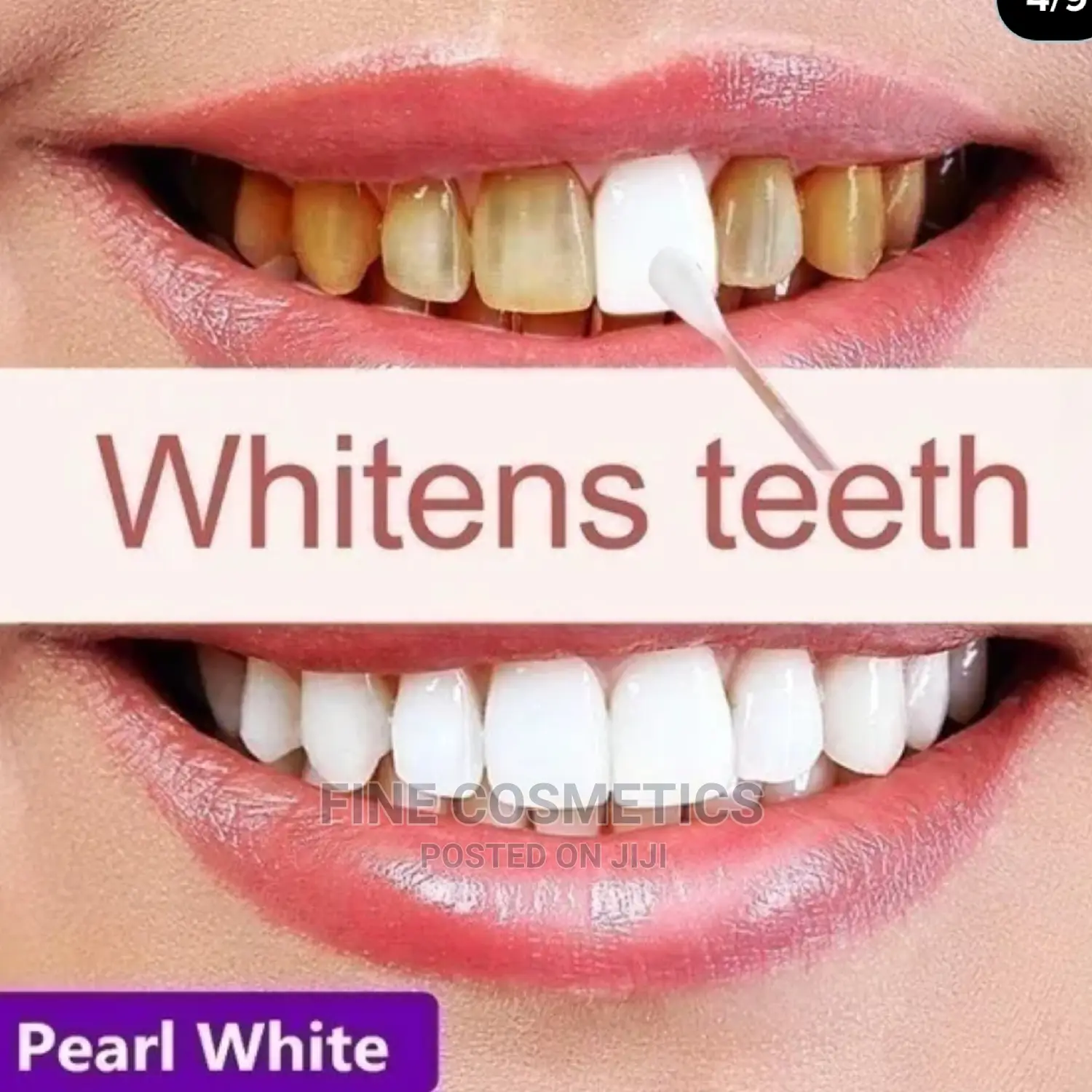 Vaseina Teeth Whitening Essence + Swabs Remove Plaque Stain