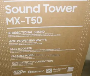SAMSUNG Sound Tower MX-T50 - 500-Watts - Black (2022)