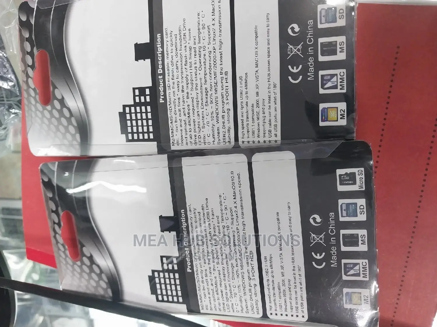 Card Reader Plus Hub Combo
