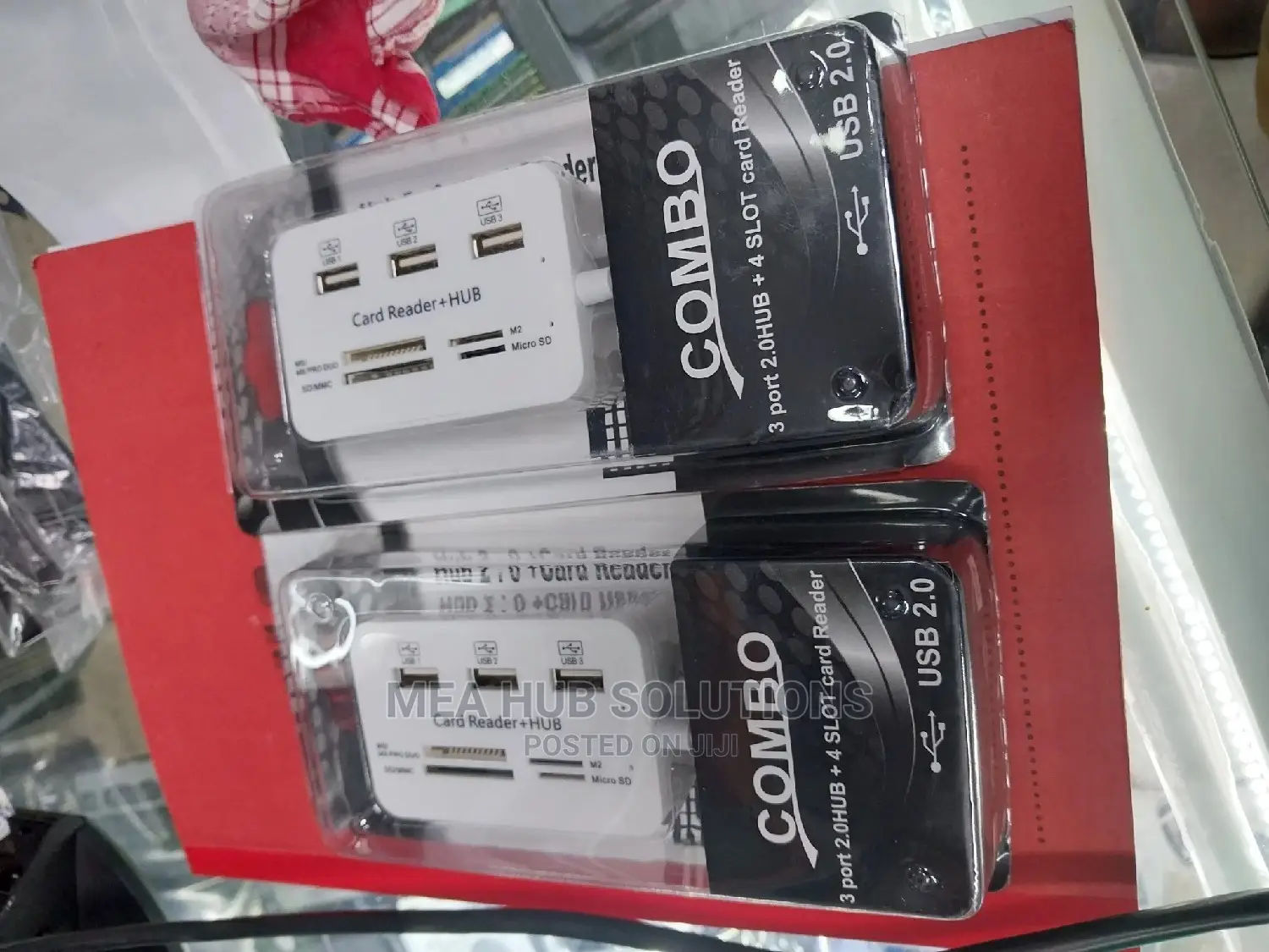 Card Reader Plus Hub Combo