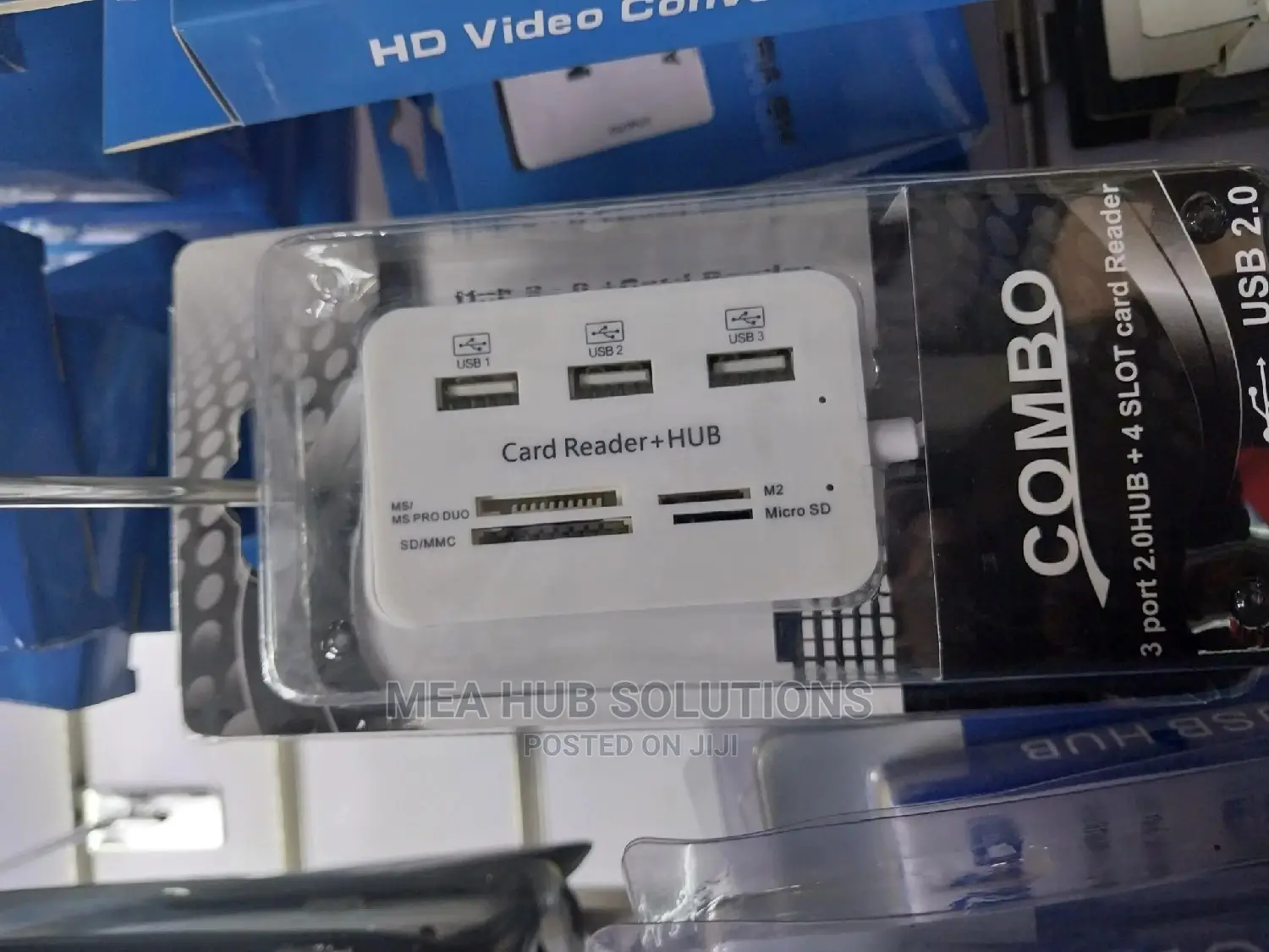 Card Reader Plus Hub Combo