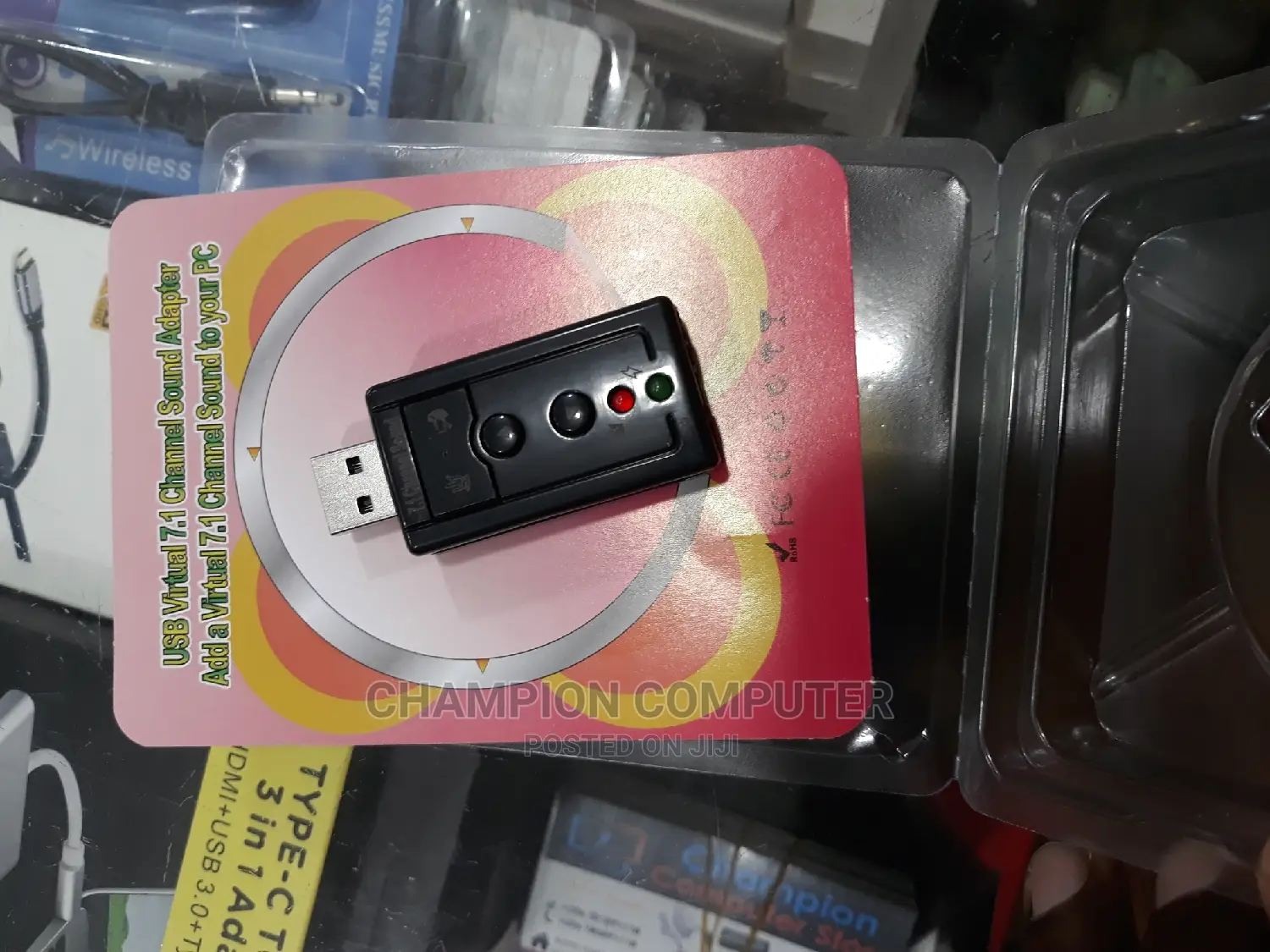Sound Card for Computer Laptops Adapters