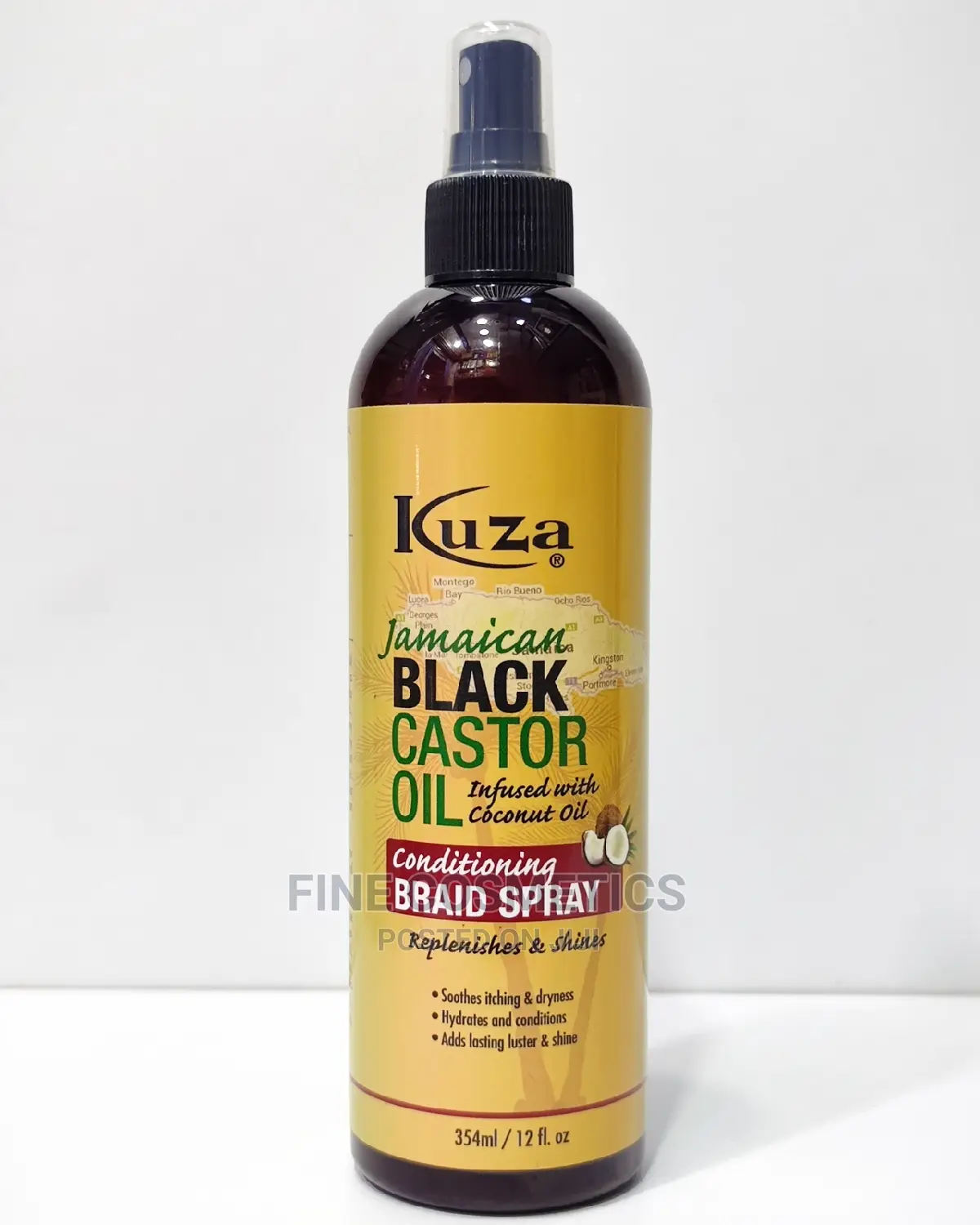 ORIGINAL Kuza Jamaican Black Castor Oil Hair Braids Spray.