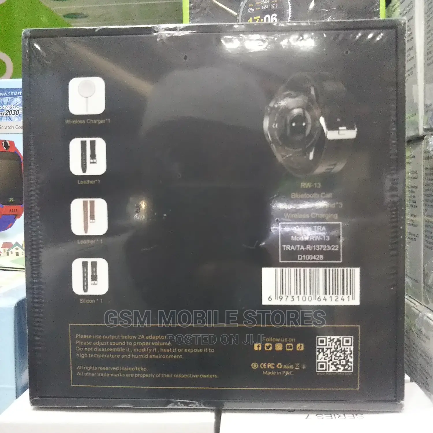 Haino Teko RW-13 Calling Smart Watch With 3 Pairs of Straps