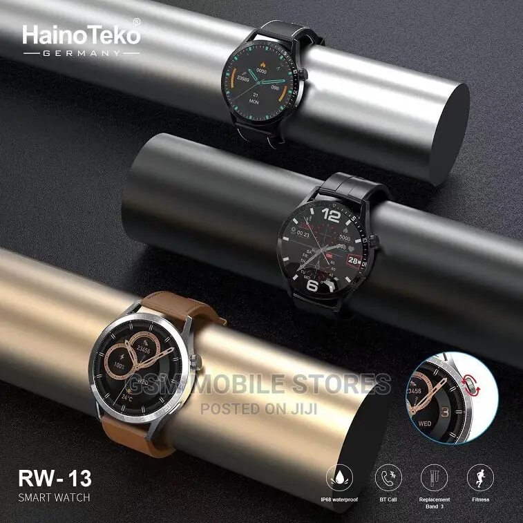 Haino Teko RW-13 Calling Smart Watch With 3 Pairs of Straps