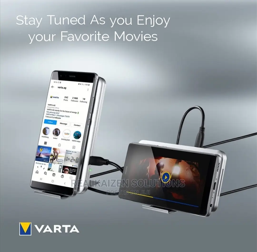 VARTA QI Fast Wireless Charger | Charging Station