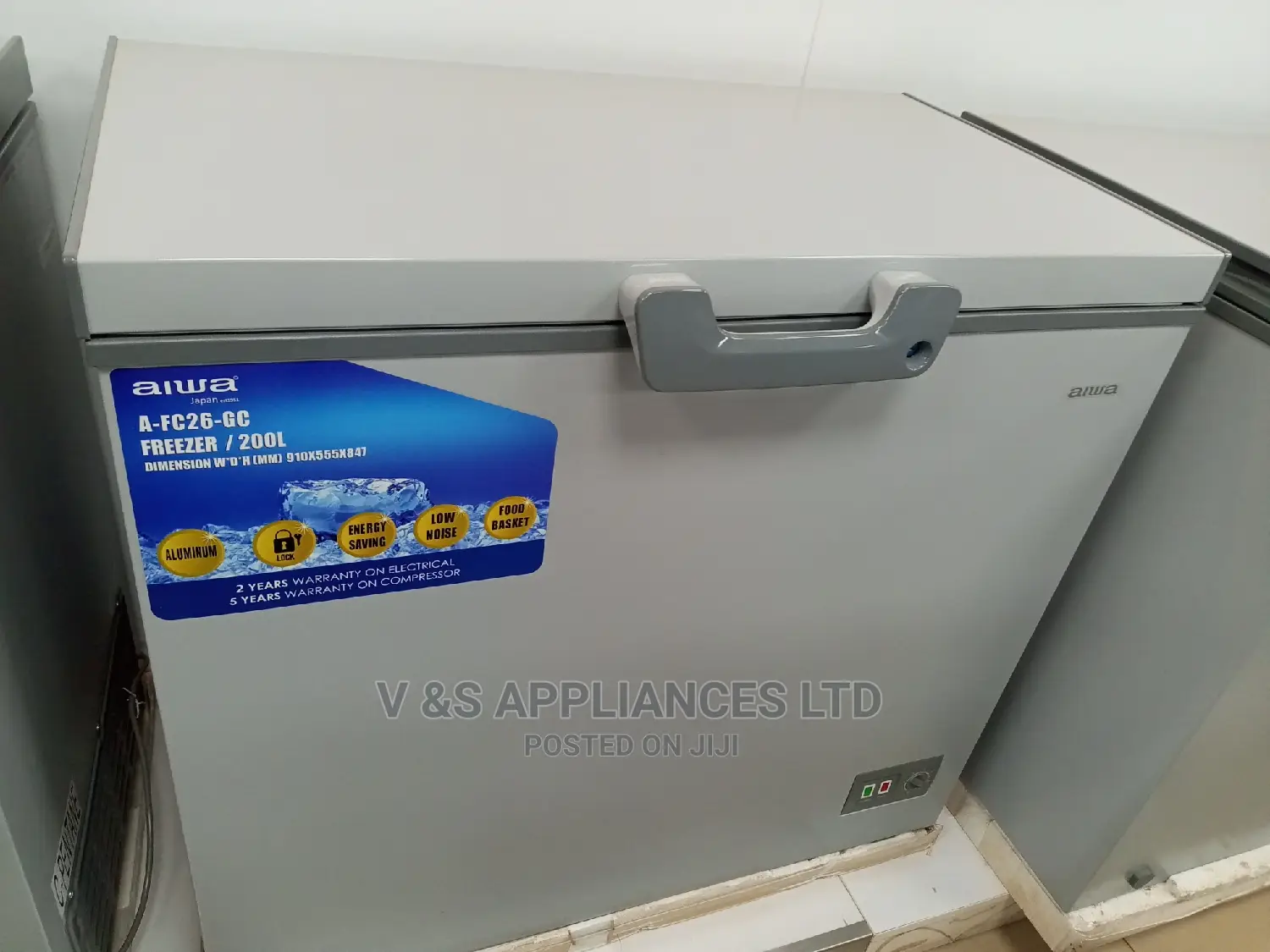 260l Chest Freezer Aiwa