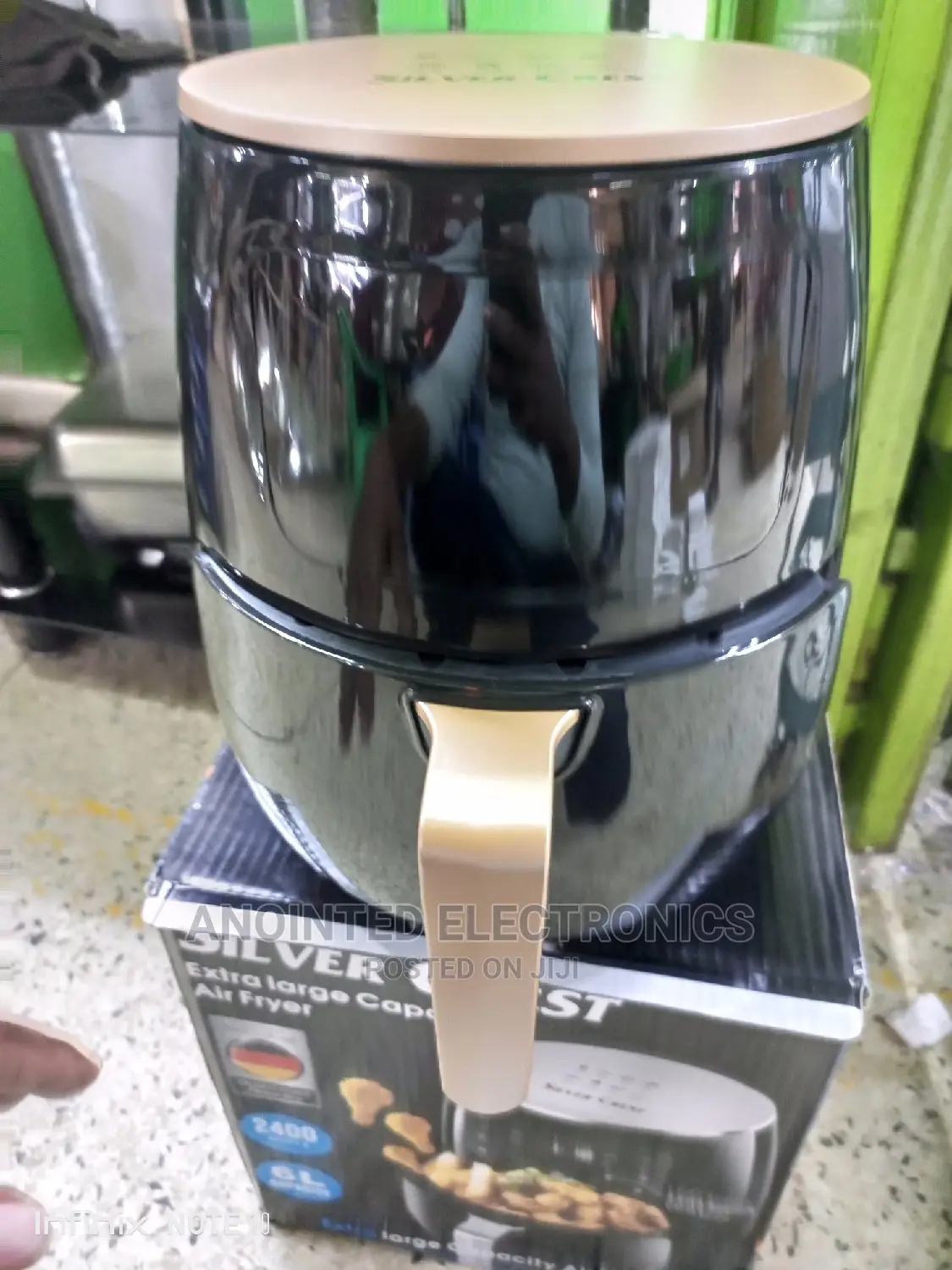 Air Fryer Sliver Crest,