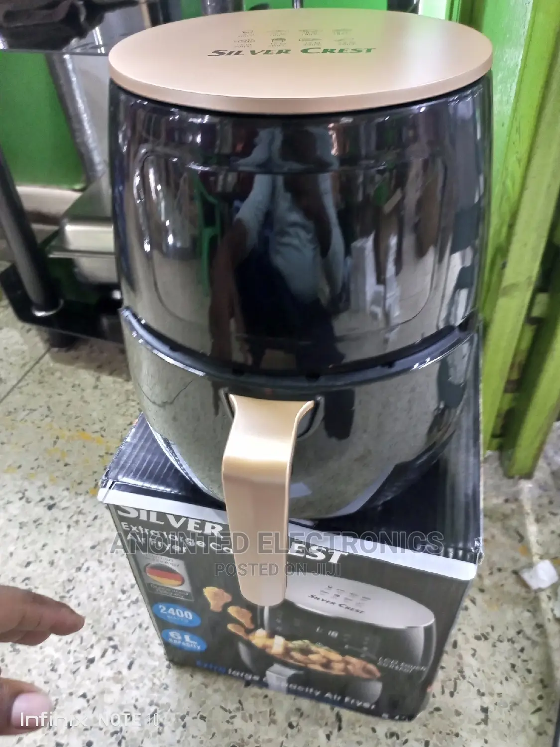 Air Fryer Sliver Crest,