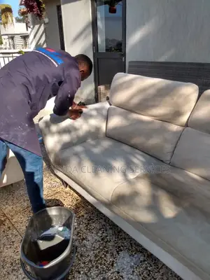 Weekend Sofa Cleaning in Progress
