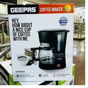 Geepas Coffee Maker 1.5litres