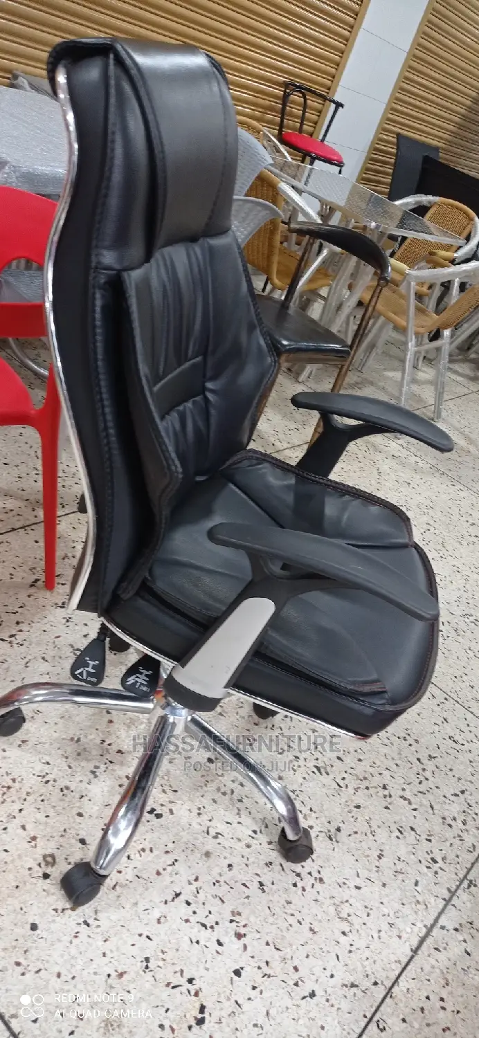 Leather Office Chair High Back