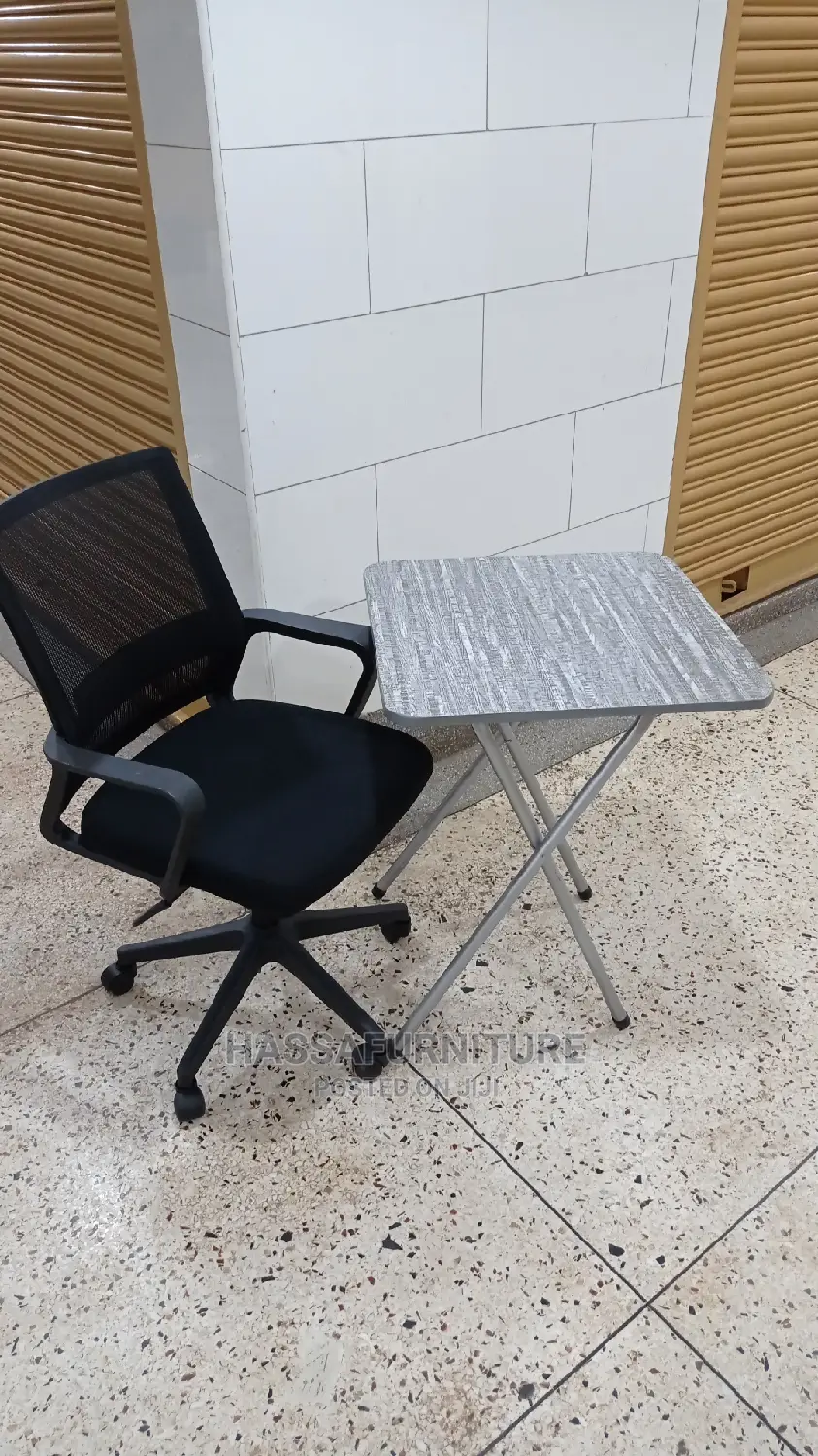 Foldable Reading Set Table and Chair