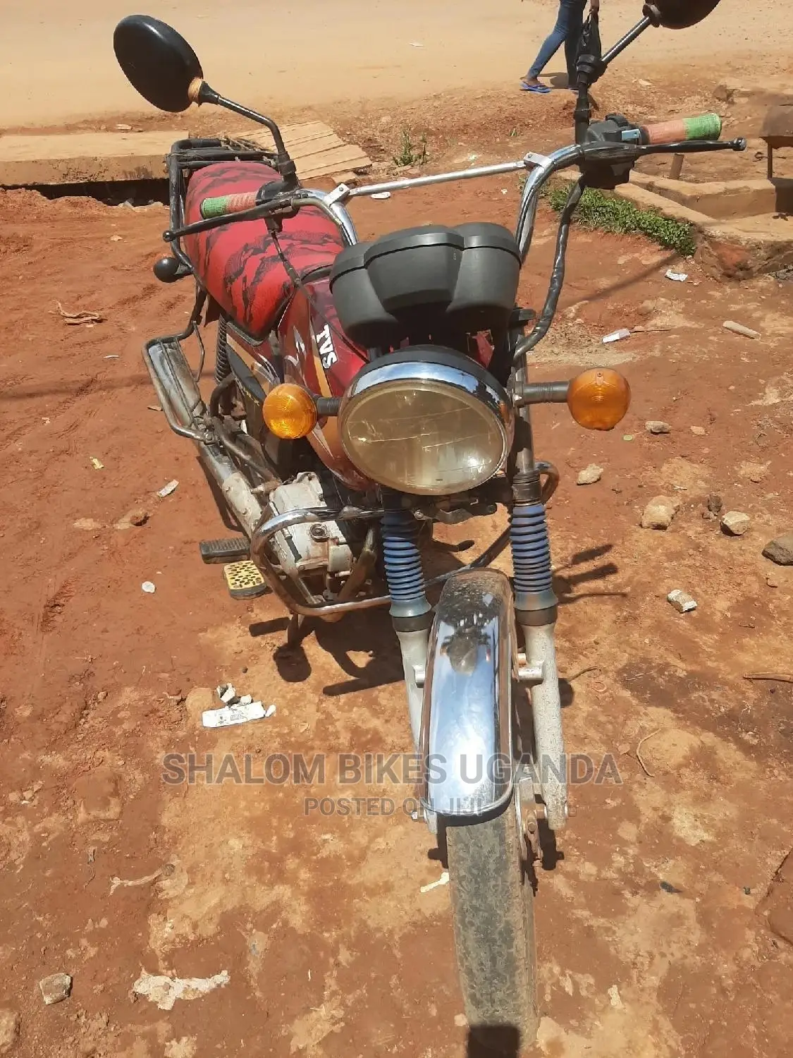 TVS XL 100 2019 Blue