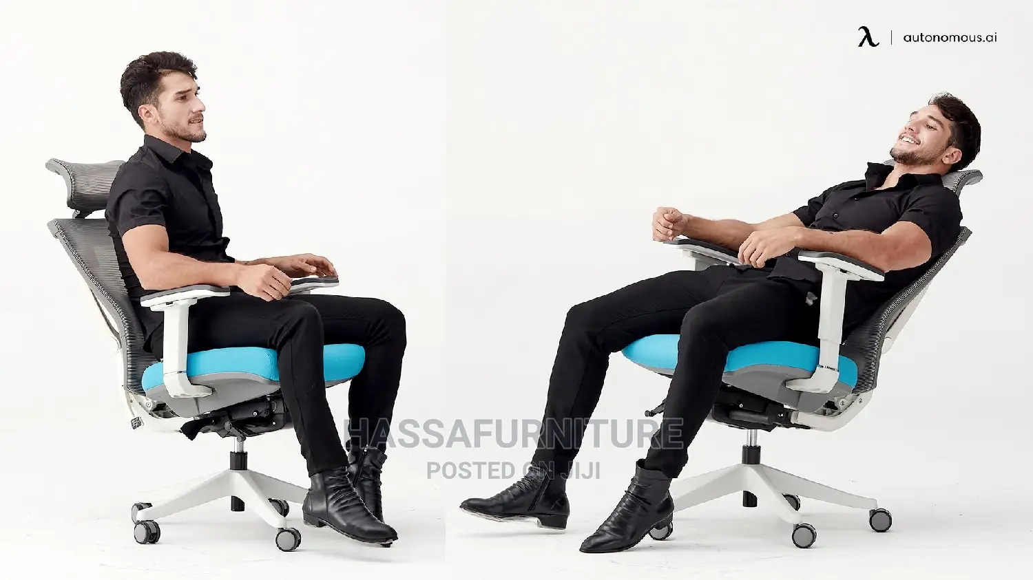 High Back Office Chair With Headrest