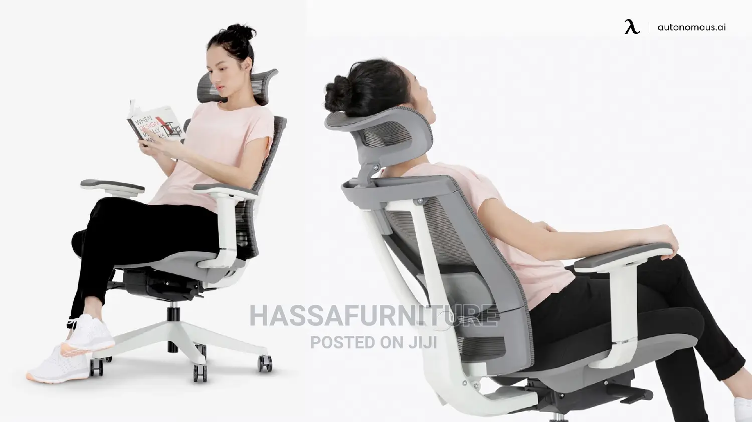 High Back Office Chair With Headrest