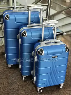 3pieces Classy Plastic Suitcases