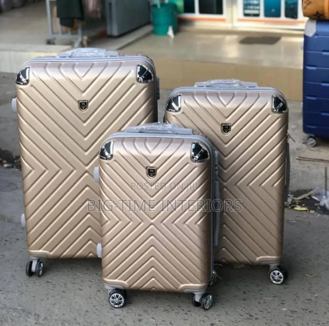 Classy 3pieces Plastic Suitcases