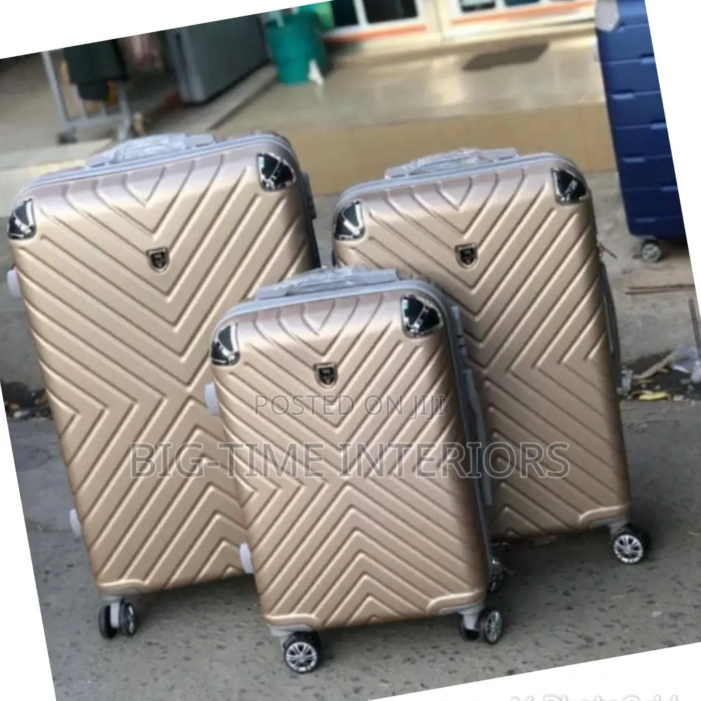 Classy 3pieces Plastic Suitcases