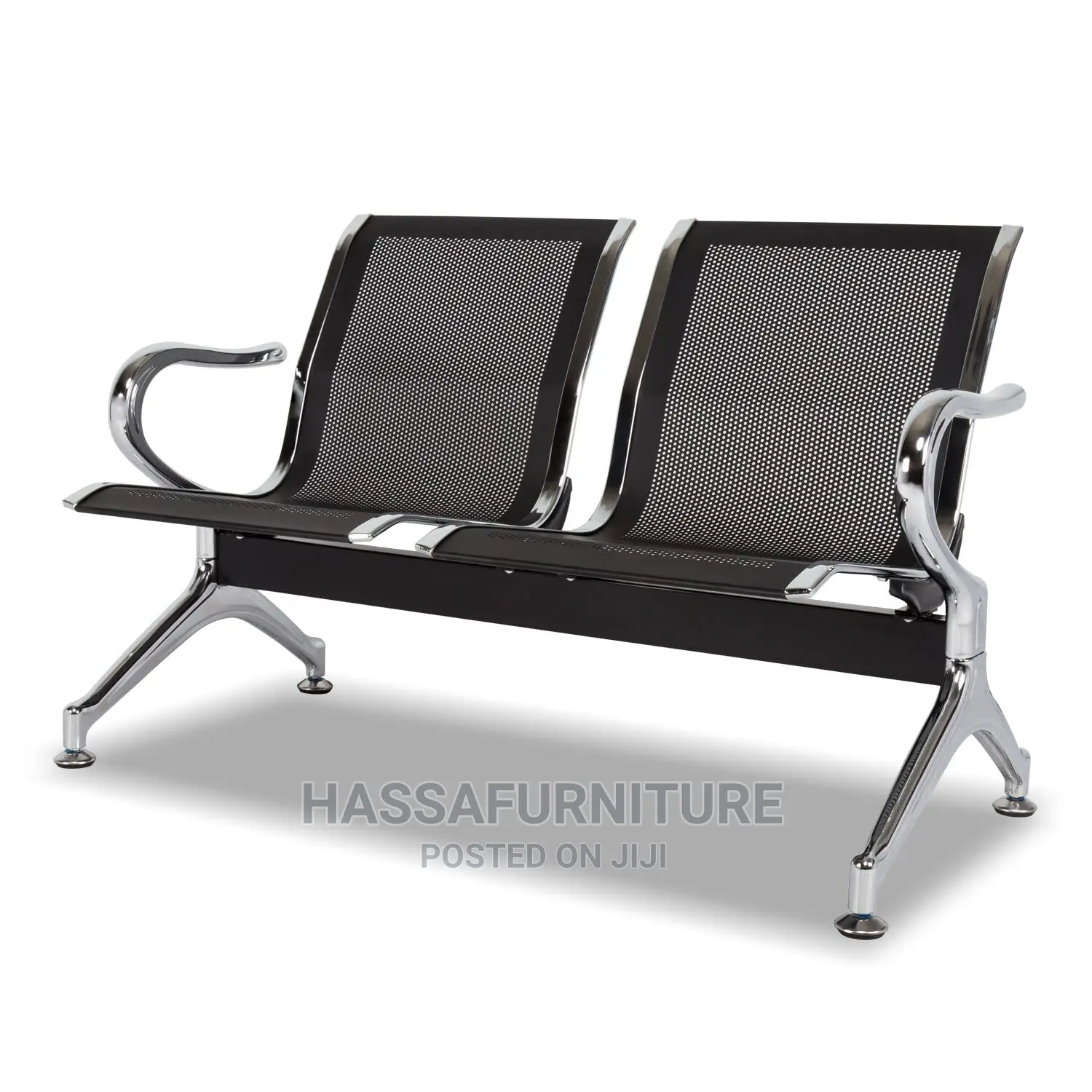 2seaters Waiting Chair Colour Black