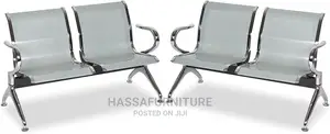 4seaters Metallic Waiting Chair