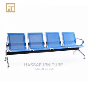 4seaters Metallic Waiting Chair