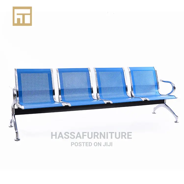 4seaters Metallic Waiting Chair