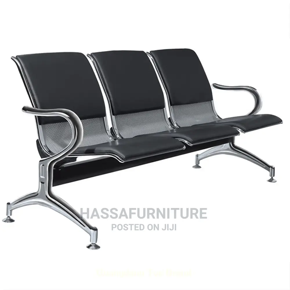 4seaters Metallic Waiting Chair