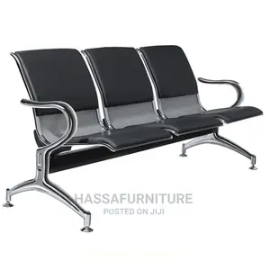4seaters Metallic Waiting Chair