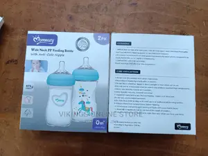2 Pcs 240 Mls Mom Easy Anti Colic Bottles