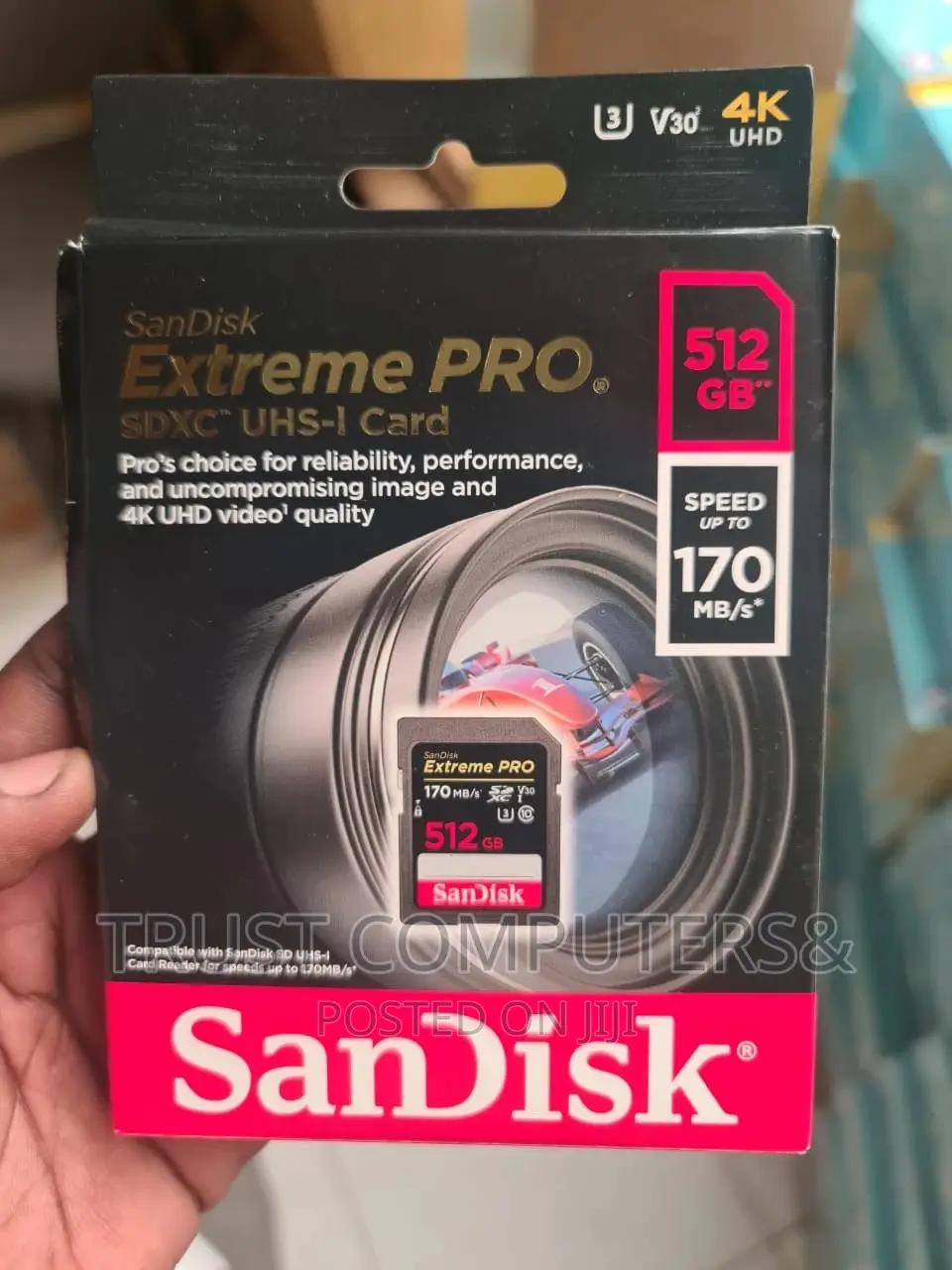 512gb Sd Card 170mb/S Speed Sandisk