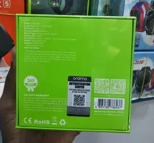 Oraimo OSW-32N Calling Smart Watch Water Resistant Reply Sms