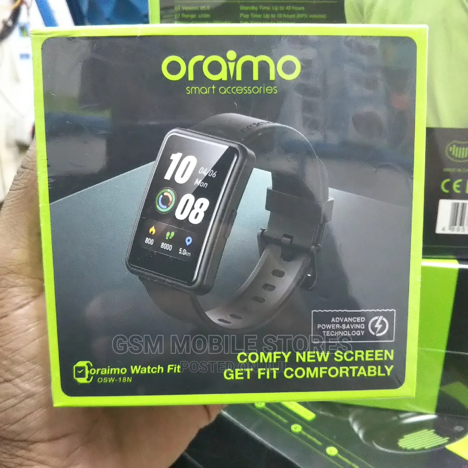 Oraimo OSW-18N Watch Fit Water Resistant