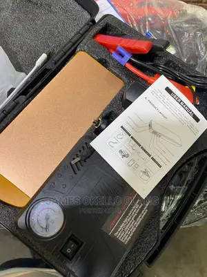 High Voltage Car Jump Starter Kit Plus Tyre Cover