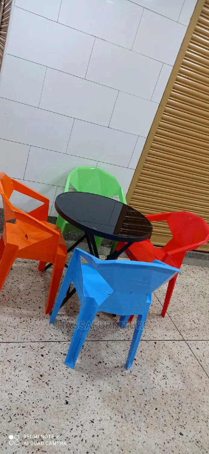 Glass Balcony Set 4seaters