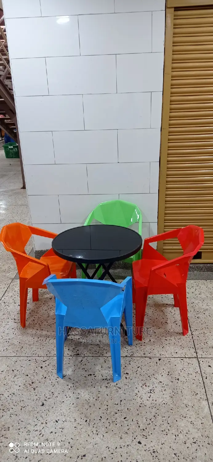 Glass Balcony Set 4seaters