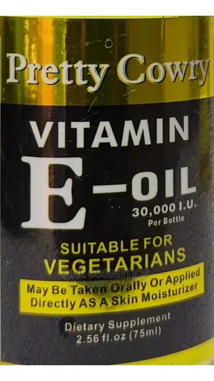 Pretty Cowry Vitamin E Oil 30000IU Essential Oil Vegetarians