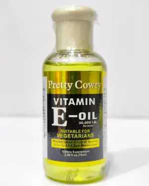 Pretty Cowry Vitamin E Oil 30000IU Essential Oil Vegetarians